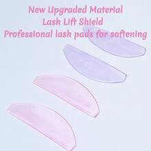 زوج قابل لإعادة الاستخدام من وسادات رفع الرموش، وسادات ملطفة لمكواة الرموش، وسادات رفع الرموش القابلة لإعادة الاستخدام والرقيقة، مفيدة لتجعيد الرموش أو صبغها أو إطالتها، تأتي مع علبة تغليف، مناسبة أيضًا لصبغ وتحديد الحواجب، مثالية لصالونات الرموش والاستخدام الشخصي - متعدد الألوان - مشاهدة 5