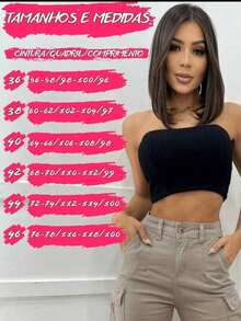 Women's Cargo Jeans Jogger High Waist Butt Lifting Premium Pants With Lycra Side Pockets - 牛仔褲清潔劑 - 查看 5