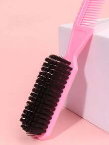 4pcs/Set Hair Styling Comb Set For Kids, 2-In-1 Teasing Comb, Highlighting Tail Comb, Eyebrow Brush - Multicolor - View 7