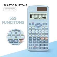 Multifunctional Science Function Calculator-552function Specially Designed For Student Exams, Economical Packaging,High-End Appe