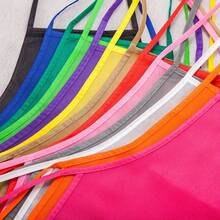 1套一次性无纺布围裙 美术围裙 绘画围裙 艺术家围裙 厨房社区活动 派对工艺品和艺术绘画活动、烘焙烹饪、厨房社区活动、生日用品 - 彩色 - 查看 8