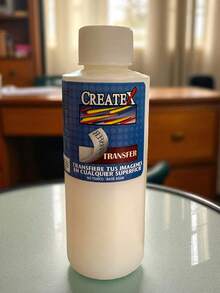 Transfer para transferir tu impresion en cualquier superficie Createx 120ml papel transferencia térmica decal transferencia manuales artesanía diseño creativo hogar accesorios manualidades pintura - Transfer Createx - Ver 2