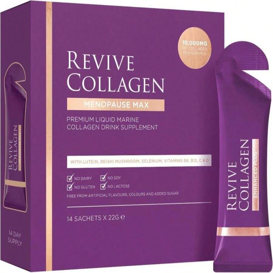 Revive Collagen Menopause Collagen Drink (14 Days, Menopause Max) - Tên hương vị B - Xem 1