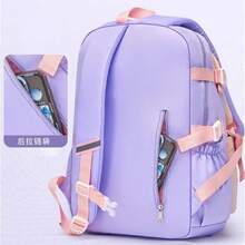 Kids Backpack 3-6-14 Multifunction Large Capacity For Students/Schools Lightweight Style - 粉色 - 查看 2