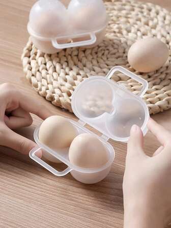 One Portable, Shockproof Egg Storage Box, Shatterproof Egg Tray/Breakage Egg Box, Suitable For Commuting, School, Or Outdoor Use.
