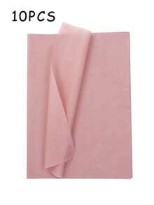 10/20pcs Green Tissue Paper For Gift Packaging, Candy DIY Packaging Paper, Floral Wrapping Paper For Birthday Wedding Party Packaging Decoration