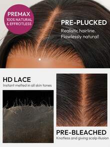 Coleen 250% Human Hair Wigs Chocolate Brown Body Wave Wig Human Hair Glueless 13x4 Lace Front Wig #2 Dark Brown Wig 13x6x1T Part Wig Pre Plucked With Baby Hair Glueless Wigs #1B Natual Color Human Hair Chocolate Brown Body Wave Lace Front Wigs For Christmas - Natural Black - View 4