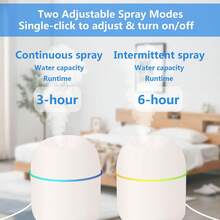 Portable Mini Humidifier, 250ML 3-In-1 Cool Mist With Aroma Pads, Colorful Night Light, USB For Car And Travel - Hồng - Xem 6