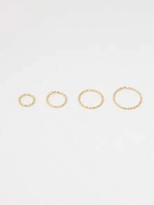 Silver No Clasp Hoop Earrings | Cartilage Small Hoop Earrings Set For Women Men Girls | Hypoallergenic 925 Sterling Silver Tragus Earrings Nose Lip Rings | Huggie Earrings Jewelry For Party Birthday Gift With Beautiful Gift Box | 4 Size Options(Diameter-6mm/8mm/10mm/12mm) | Not Suitable For Pierced Ears That Have Not Yet Healed