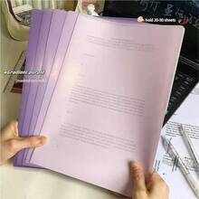 A4 Ombre Document Folder, Thick File Storage Bag