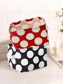 1 Piece Fabric Storage Box, Desktop Organizer For Cosmetics, Books, Dolls, Underwear Storage Basket