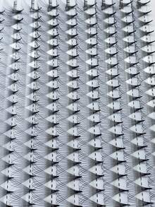 300pcs/Pack 3D/6D/10D/20D/30D/40D Delicate & Voluminous Pre-Made Lash Clusters, Imported Material, Fluffy & Soft, Pre-Made Lash Extension, Various Sizes 8mm-15mm, Lash Clusters, Individual Lashes, False Eyelashes - D - View 3