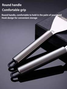 1/2pcs Stainless Steel Fish Scale Scraper Tool, Manual Fish Scaler Knife For Kitchen Household Use - Silver - View 7