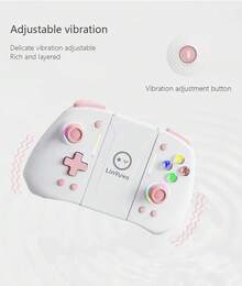 Control Inalámbrico Compatible Ns/oled/lite Ks42 - Rosa - Ver 4