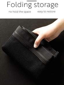 1 pieza Red de almacenamiento para techo de coche, bolsa organizadora de carga de doble capa ajustable, adecuada para camiones, campamentos, viajes por carretera, cochecitos