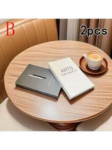 2/3件极简主义仿书装饰，家居装饰书籍，咖啡厅装饰，展厅桌面仿书，展厅装饰仿书，展厅摄影道具仿书