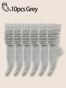 40双/30双/24双男女通用舒适运动袜，适合运动和训练，女士长袜，休闲和商务装，抗菌，柔软，黑白，防臭，吸湿排汗，柔软轻便，适合秋冬，20双/10双/8双/6双/4双/2双 - 彩色 - 查看 58