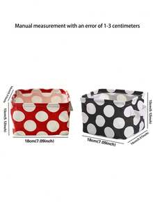 1 Piece Fabric Storage Box, Desktop Organizer For Cosmetics, Books, Dolls, Underwear Storage Basket