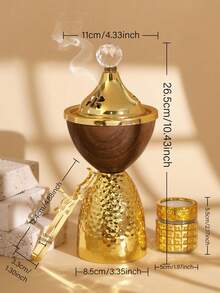 Bộ 1 máy khuếch tán tinh dầu bằng sắt tối giản, tạo hương thơm cho ngôi nhà, trang trí nhà cửa. Máy khuếch tán tinh dầu, thích hợp cho trang trí nhà cửa, phòng ngủ, phòng khách (làm điểm nhấn trang trí), văn phòng, phòng tập yoga và các bữa tiệc, tạo nên không gian trang nhã. - Nhiều màu - Xem 3