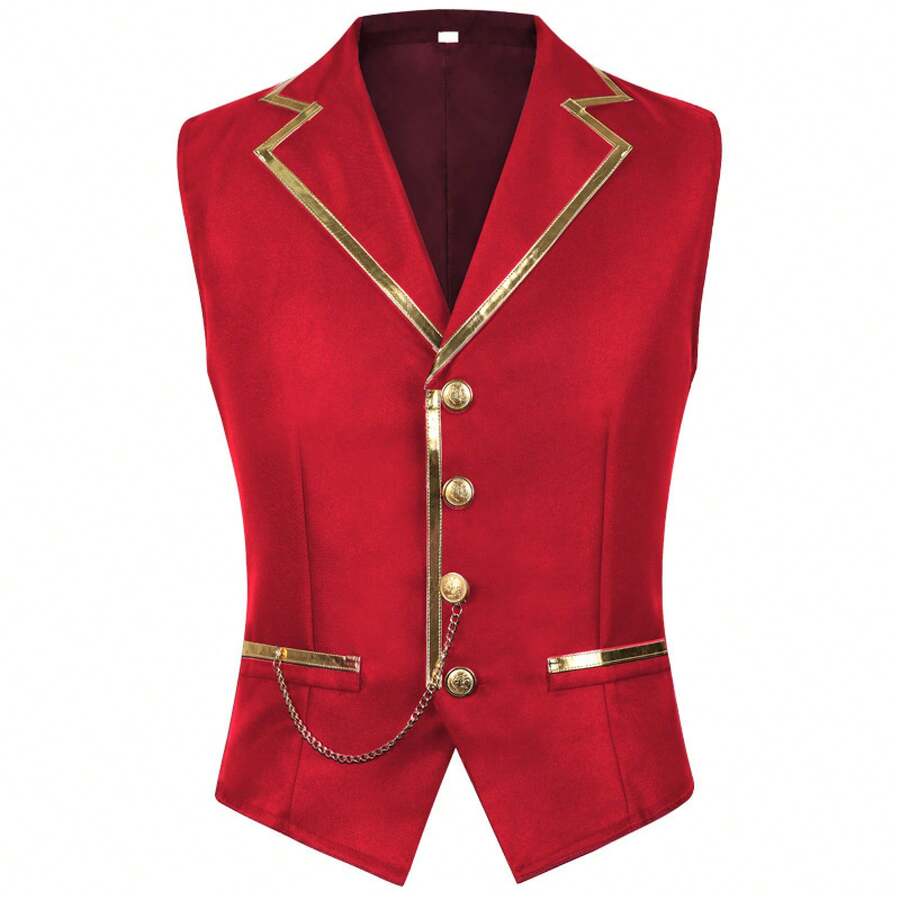 Men Cosplay Clothing - Apricot - View 1