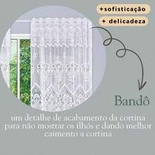 Kitchen Window Curtains - trắng - Xem 4