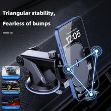 Car Phone Holder, Upgraded Adjustable Phone Holder, Suitable For Dashboard Hands-Free In Car, Compatible With All Smartphones, 360° Rotation, One-Click Suction Applicable To All Smartphones Compatible With IPhone, Android Phone, Gift For Birthday, Family, Friends Phone Stand Phone Accessories