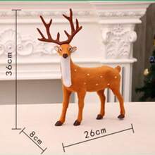 6/9/14 Inch Christmas Decorations, Deer Fillers, Animals, Christmas Deer Decorations, Dolls, Christmas Decorations