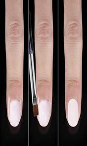 GEMSANVA Nail Art Clean Up Brushes,3PCS Nail Brush For Cleaning Polish Mistakes On The Cuticles,Flat_Oval_Fine Angled Gel Nail Brushes For Nail Art Design Painting And DIY Tools (BLACK PURPLE) - MàuA - Xem 3