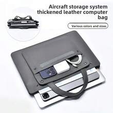 PU Laptop Bag Compatible With MacBook Air 13 Pro 14 16 Hp 13/14/15/16 Inch Notebook Simple Liner Bag Computer Sleeve