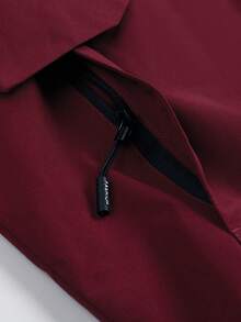 Chaqueta deportiva para mujer, cortavientos para exteriores, chaqueta, cortavientos casual - Rojo - Ver 8