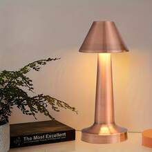 1pc Creative Dumbbell LED Desk Lamp, 3-Color Atmosphere Night Light, Ideal For Office, Reading And Illumination - Bedroom, Study, Living Room Or Office Decor. Best Choice As Birthday, Valentine's Day Or Friendship Gift