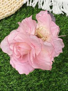 发夹 1 件玫瑰花朵发夹，复古波西米亚休闲美学风格，适合日常休闲发型配饰发饰，学校用品，学院秋季配饰秋冬度假装女士 - 彩色 - 查看 13