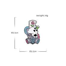 Cartoon Brooch Zinc Alloy Badge Spike Needle Butterfly Buckle Cute Sweet Fashion Schoolbag Decoration Clothes Accessories