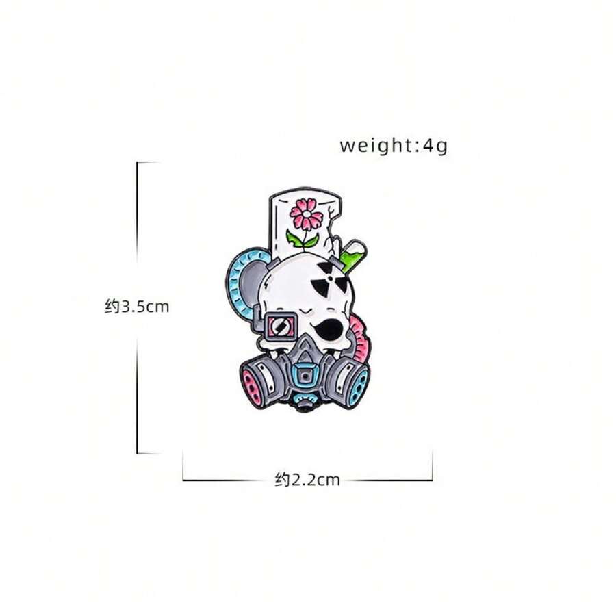 Cartoon Brooch Zinc Alloy Badge Spike Needle Butterfly Buckle Cute Sweet Fashion Schoolbag Decoration Clothes Accessories