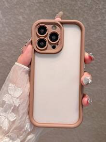 极简卡其色哑光苹果手机壳适用于 17 Pro Max/17 Pro/17 Air/17/16/16 Pro Max/16 Plus/16 Pro/16E/15/15 Pro Max/15 Pro/15 Plus/11/12/13/14 Pro Max/XS/XR/11 Pro/11 Pro Max/12 Pro/12 Pro Max/13 Pro/13 Pro Max/14 Pro/14 Pro Max，哑光硬壳，亚克力材质，加固加厚 - 卡其色-全包加厚加硬 - 查看 5