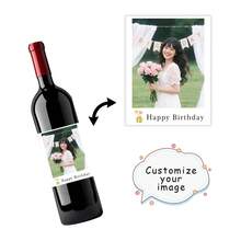 Nhãn dán chai tùy chỉnh, Nhãn dán chai sinh nhật, Nhãn dán chai có ảnh, Tiệc sinh nhật, Tiệc tùng, Lễ kỷ niệm sinh nhật, Nhãn dán chai cá nhân hóa, Thích hợp cho các ngày, Ngày lễ tình nhân, Giáng sinh và lễ đính hôn, Nhãn rượu, Nhãn rượu có ảnh, Quà tặng đám cưới tối giản, Nhãn rượu tùy chỉnh, Quà tặng cá nhân hóa, Nhãn quà tặng rượu - Nhãn dán chai rượu sinh nhật - Xem 5