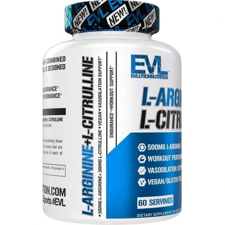 l-citrulline and l-carnitine together Evlution Nutrition L-Arginine + - Endurance + Workout Performance Supplement - 1000mg Complex - Vasodilation + Nitric Oxide Support - Vegan + Gluten Free Capsules - 60 Servings citrulline and L AHK-Cu Research Guide: Hair-Follicle excludeInt Choose your pack:Pack of 15 tablets