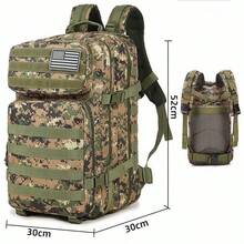 50L/25L Elite Tactical Backpack | 3X Stronger Work & Military Backpack | Resistant And Heavy Duty | 3 Day MOLLE Bug Out Bag - Multicolor - View 9