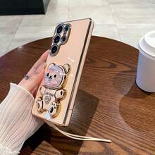 (Regalo) Sigue la tienda, recoge el producto y obtén un soporte de teléfono gratuito con forma de corazón (DIY). Funda de teléfono chapada en metal 17promax, funda protectora de alta gama antideslizante, funda de lujo con borde reforzado a prueba de polvo, adecuada para Samsung Galaxy S24Ultra/S24Plus/S24/S23Ultra/S23Plus/S23/S22Ultra/S22Plus/S22/S21Ultra/S21Plus/S21FE/S23FE/S20Ultra/S20Plus/S20FE, OPPO A5x/C123456789/987654321, OPPO A123456789987654321