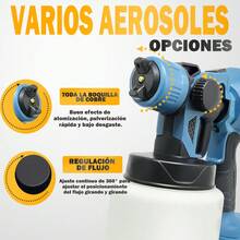Pistola Para Pintura Gravedad Profesional Industrial 800ml