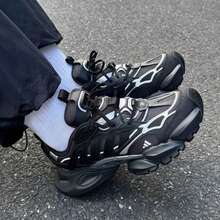 Adidas XLG Runner Deluxe Round Toe Comfortable Cyber Light Sports Light Mecha Shoes Low Top Running Shoes Daddy Shoes Unisex IH0070