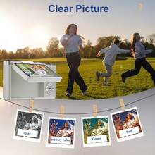 4K HD Mini Camera Video Recording 32GB With Digital Camera Gifts Toys Digital Camera - Digital Compact Video Cameras ﻿ - 白色 - 查看 6