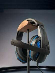 Wired Gaming Headphones With Button Volume Control, Non-Waterproof Plastic Material, Noise Cancelling Microphone, Waterproof Cable, 3.5mm Plug, Compatible With PC, Laptop, Mobile Phone, Online Classes, Gaming - Unisex - 3.5mm - View 15