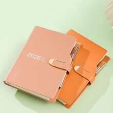 1 Stück 2026 Planungsbuch A5/A6 Terminplaner Kalenderbuch Tagesnotizblock (2026.01-2026.12)