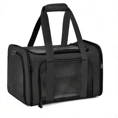 1pc Multipurpose Pet Carrier (Available In Multiple Sizes), Dog Tote Bag, Cat Tote Bag, Pet Carrier, Cat/Dog Carrier, Cat/Dog Cage, Convenient Shoulder Sling Cat Backpack, Breathable Dog Tote Bag, Suitable For Outings/Travel/Vet/Airport