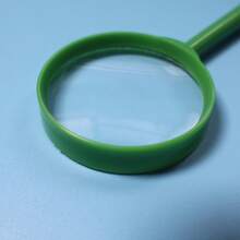 Plastic Handheld Magnifying Glass, Mini Magnifier For Science Class, Outdoor Observation, Party Fun Tool, Suitable For Decoration, Christmas Decoration