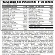 Equate Complete Multivitamin_Multimineral Supplement Tablets, Women 50+, 200 Count + Createandbundle Sticker - 白色的 - 查看 7