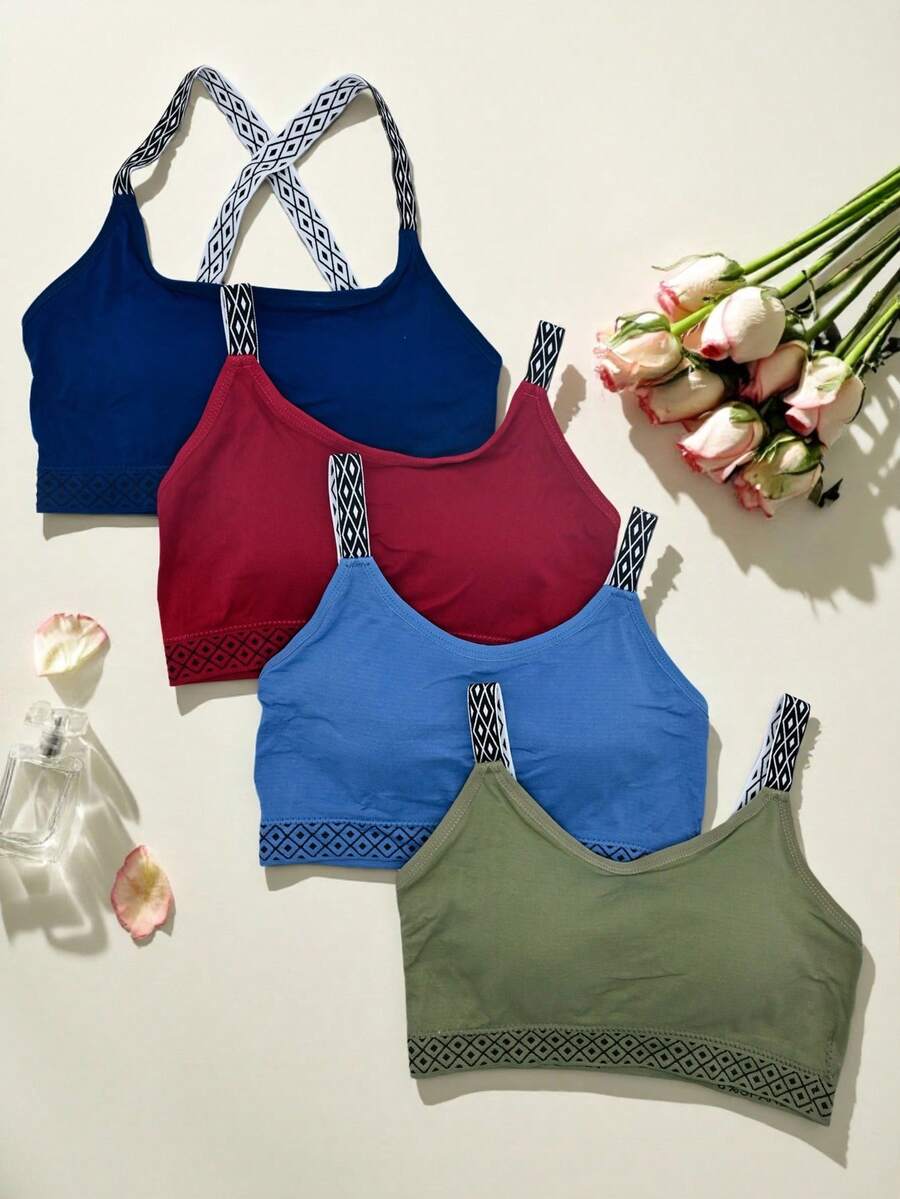 RITA SENSUAL One-Size Sports Bra, 4 Pieces.