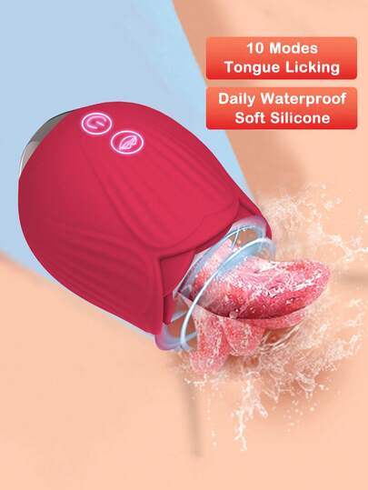 ألعاب الجنس الوردي هزاز للنساء ، محفز البظر لعق الحلمة عن طريق الفم ، جهاز استمناء الشرج المهبلي ، ألعاب الجنس للبالغين | مقاس: أرجواني