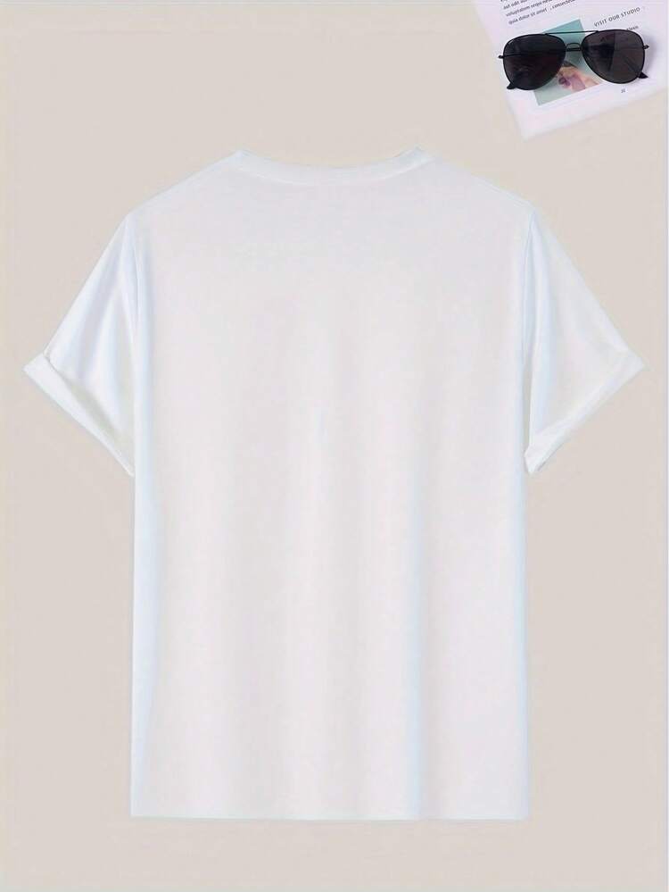 Men T-Shirts - 白色 - 查看 2
